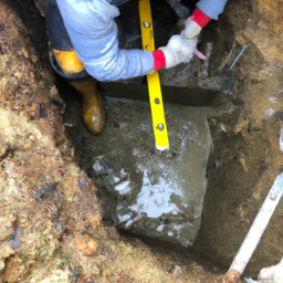 Construction d'un Mur de Soutènement en Blocs de Béton pour un Terrain en Pente Meylan